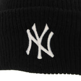 47 Brand New York Yankees MLB Black Randle Cuff Knit Winter Mütze B-RNDLE17ACE-BK-