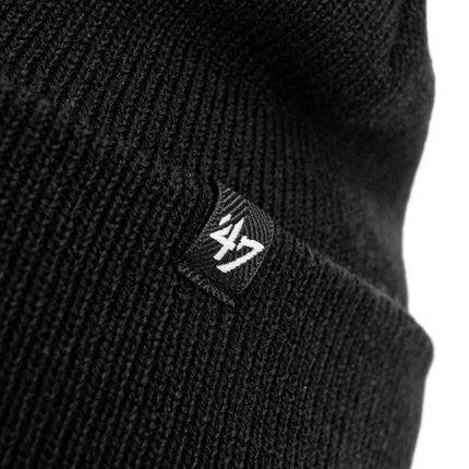 47 Brand New York Yankees MLB Black Haymaker Cuff Knit Mütze B-HYMKR17ACE-BKA-OSF-