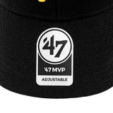 47 Brand Pittsburgh Pirates MLB MVP Wool Cap B-MVP20WBV-BKK-