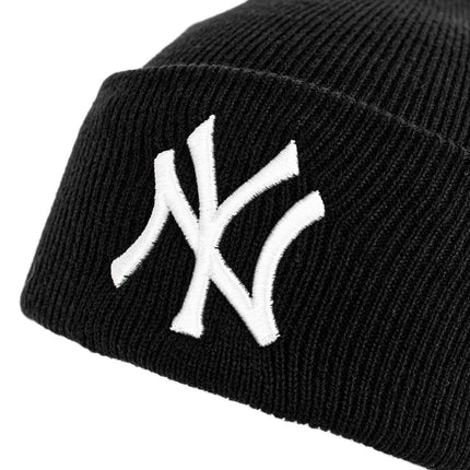 47 Brand Kids New York Yankees MLB Black Haymaker Cuff Knit Mütze B-HYMKR17ACE-BK-KID-