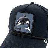 Goorin Bros. Killer Whale 100 All Over Trucker Cap G-101-1107-BLK-