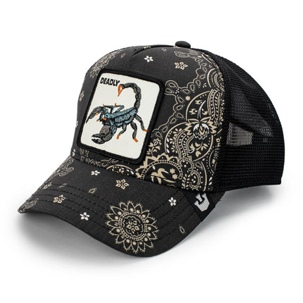 Goorin Bros. Diamonds and Pearls Paisley Trucker Cap 101-1143-BLK-