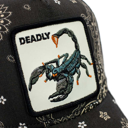 Goorin Bros. Diamonds and Pearls Paisley Trucker Cap 101-1143-BLK-