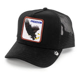 Goorin Bros. The Freedom Eagle Trucker Cap G-101-0384-BLK - schwarz-weiss-rot