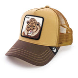 Goorin Bros. The King Lion Trucker Cap 101-0388-WKY - beige-braun