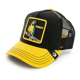 Goorin Bros. The Rowdy Bird Cap 101-1940-BLK - schwarz-gelb