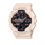 G-Shock Analog Digital Armband Uhr GMA-S140M-4AER - beige-schwarz-kupfer