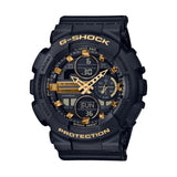 G-Shock Analog Digital Armband Uhr GMA-S140M-1AER - schwarz-gold
