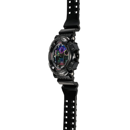 G-Shock Analog Digital Armband Uhr GA-100RGB-1AER-
