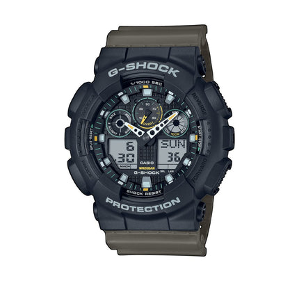 G-Shock Analog Digital Armband Uhr GA-100TU-1A3ER-