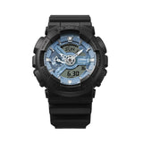 G-Shock Analog Digital Armband Uhr GA-110CD-1A2ER - schwarz-hellblau