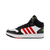 Adidas Hoops 3.0 Mid Youth HR0227Youth - weiss-schwarz-rot