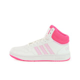 Adidas Hoops 3.0 Mid Youth IF2722Youth - weiss-pink-rosa