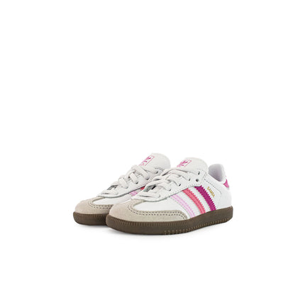 Adidas Samba OG EL Infant JP5496 - weiss-rosa-gum