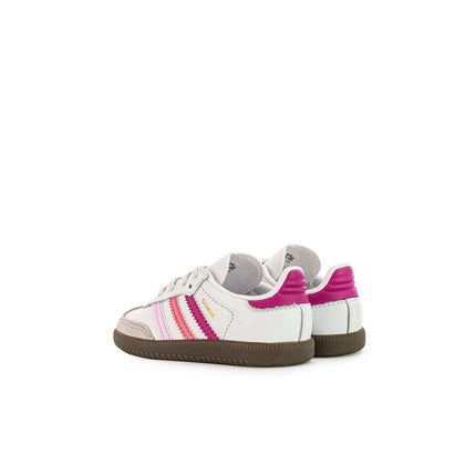 Adidas Samba OG EL Infant JP5496 - weiss-rosa-gum
