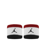 Jordan Wristbands Terry Schweißbänder 2 Stück 9010/24 7253 624 - rot-weiss-schwarz