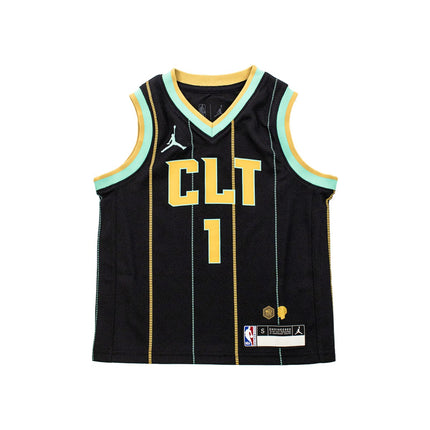 Jordan Charlotte Hornets NBA Lamelo Ball #1 City Edition Replica Jersey Trikot EY2B3BW1P-HOR01-