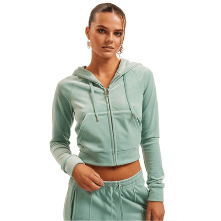 Juicy Couture Madison Classic Velour Hoodie JCWA122001-608-