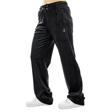Juicy Couture Velour Track Pant with Diamante Branding Jogging Hose JCAPW045-101-
