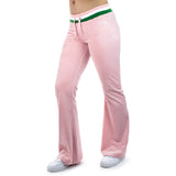 Juicy Couture Recycled Velour Low Rise Track Pant Jogging Hose JCWBJ225352-105 - pink