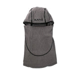 Karl Kani Retro Rib Balaclava 70150015 - grau-schwarz