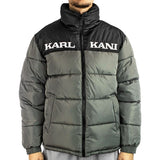 Karl Kani Retro Essential Puffer Winter Jacke 60760013 - dunkelgrau-schwarz