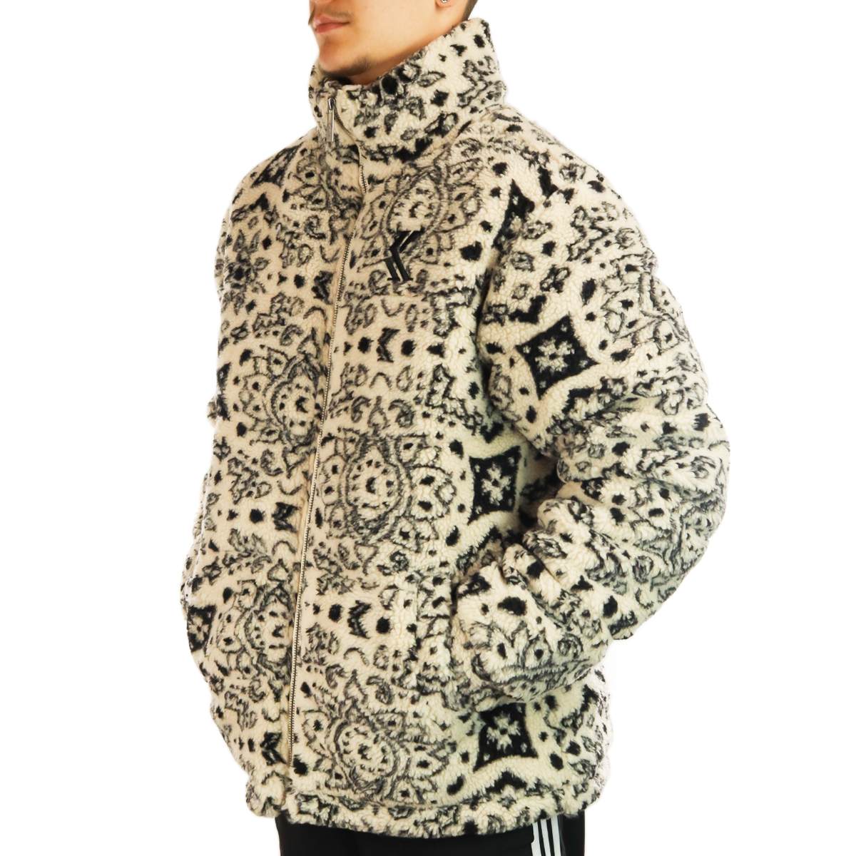 Paisley Puffer Kani Karl Jacke Karl Kani OG Paisley Teddy Puffer