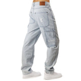 Karl Kani Retro Baggy Workwear Denim Jeans 60005013 - hellblau