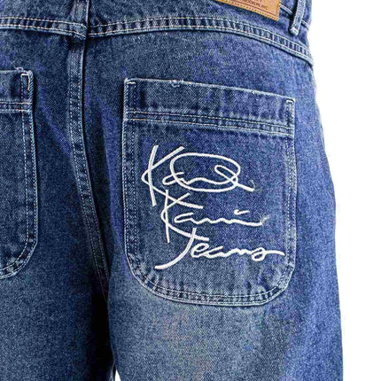 Karl Kani OG Old English Denim Shorts 6010269-