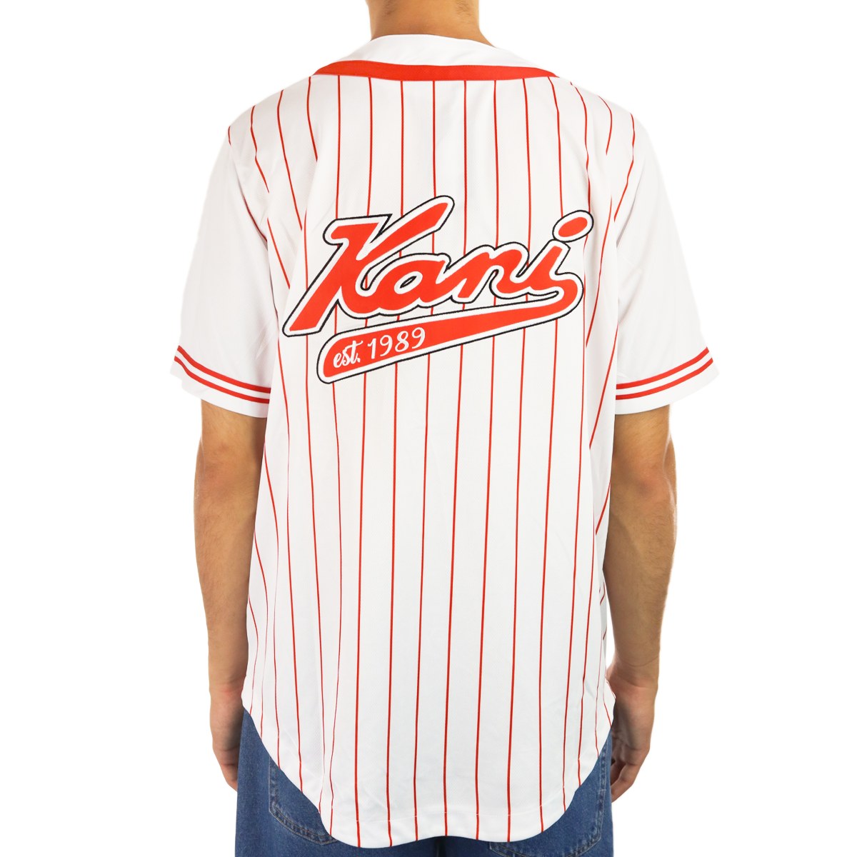 Karl Kani Varsity Block Pinstripe Baseball Trikot 60334851
