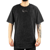 Karl Kani Small Signature Distressed Heavy Jersey T-Shirt 60690892 - schwarz