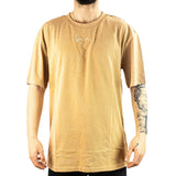 Karl Kani Small Signature Distressed Heavy Jersey T-Shirt 60690902 - beige