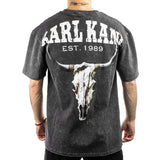 Karl Kani Small Signature Washed Heavy Jersey Skull T-Shirt 60690842-