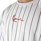 Karl Kani Small Signature Pinstripe T-Shirt 6030152-