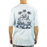 Karl Kani Glacier Palm Trees Backprint T-Shirt 60300187-