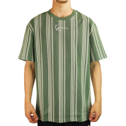Karl Kani Small Signature Striped T-Shirt 60378293-