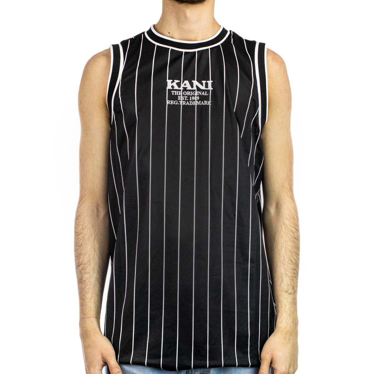 Karl Kani Retro Pinstripes Basketball Tank Top 60314442-