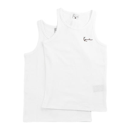 Karl Kani Small Signature Essential Waffle Tank Top 2er Pack 6031493-