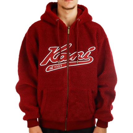 Karl Kani Varsity Teddy Full Zip Hoodie 60229551-
