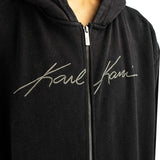 Karl Kani Autograph Heavy Oversize Zip Hoodie 60220061-