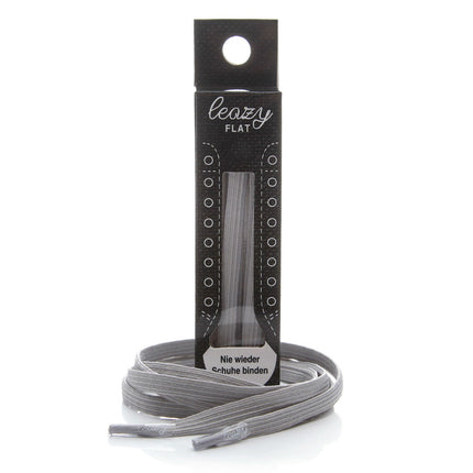 Leazy flat laces Schnürsenkel Größe XL bis 7 Ösen flatlaceshellgrauXL - hellgrau