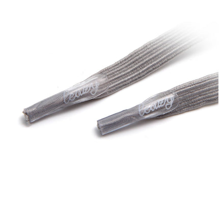 Leazy flat laces Schnürsenkel Größe XL bis 7 Ösen flatlaceshellgrauXL - hellgrau