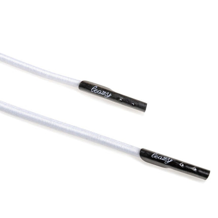 Leazy round Schnürsenkel Größe S bis 4 Ösen roundweissS-