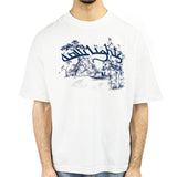 Low Lights Studios Orient East T-Shirt 60394544 - weiss-blau