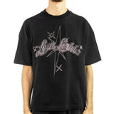 Low Lights Studios Stargaze Rhinestone T-Shirt 60397384 - schwarz-silber