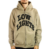 Low Lights Studios World Race Zip Hoodie 60221294 - beige-schwarz