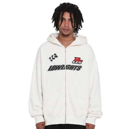 Low Lights Studios Biker Zip Hoodie 60221335-