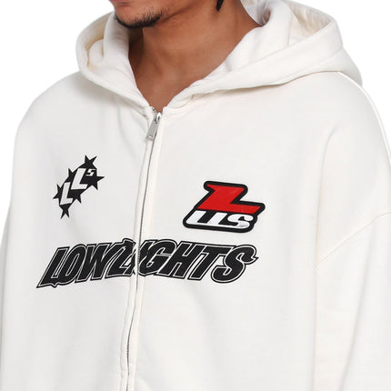 Low Lights Studios Biker Zip Hoodie 60221335-