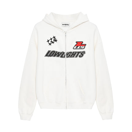 Low Lights Studios Biker Zip Hoodie 60221335-