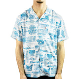 Levi's® The Sunset Camp Shirt 501 Hemd 72625-0082 - weiss-hellblau